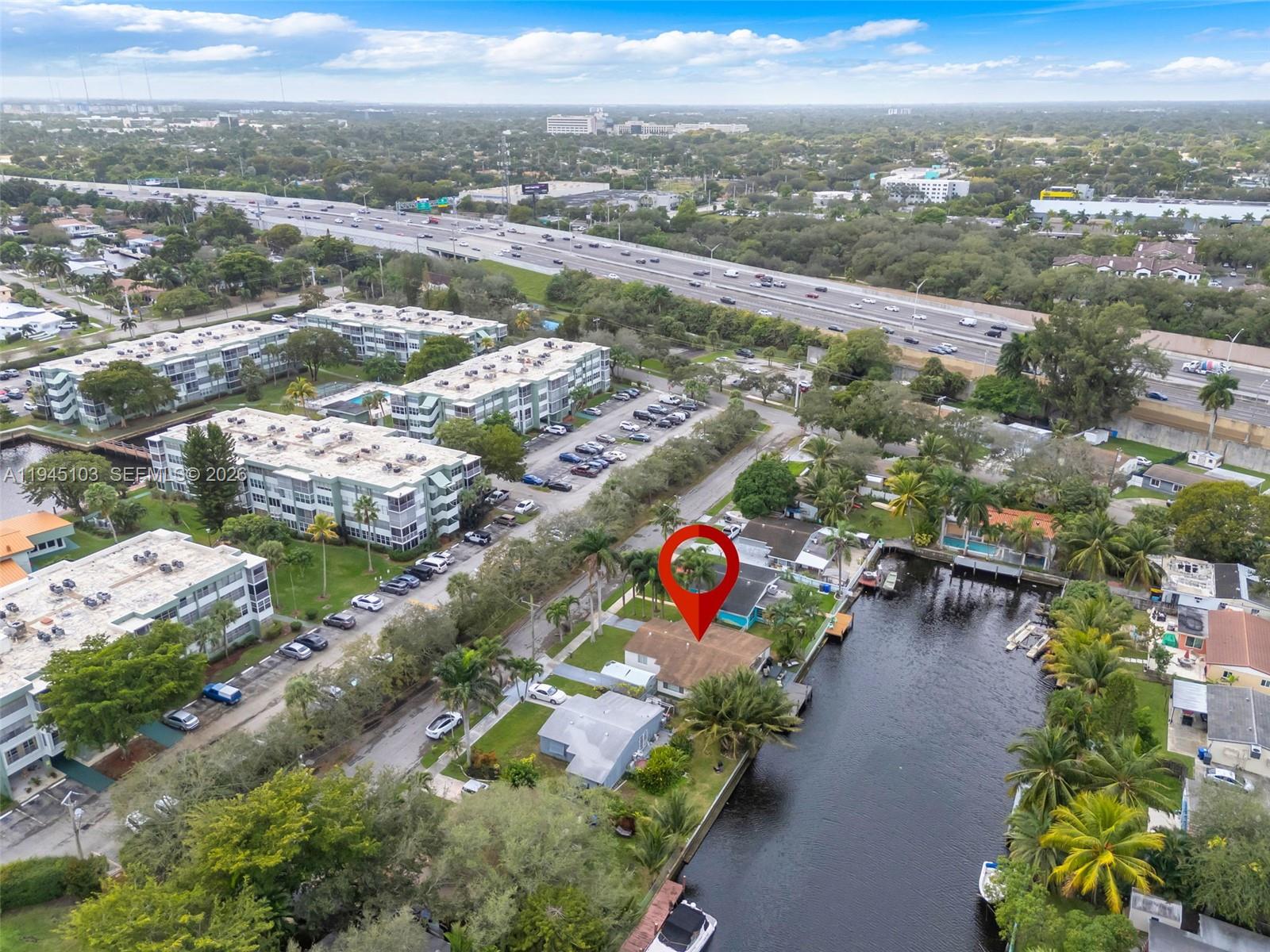 2721 Harding Street Hollywood, FL 33020 - Photo 34 of 38 an aerial view of city and lake