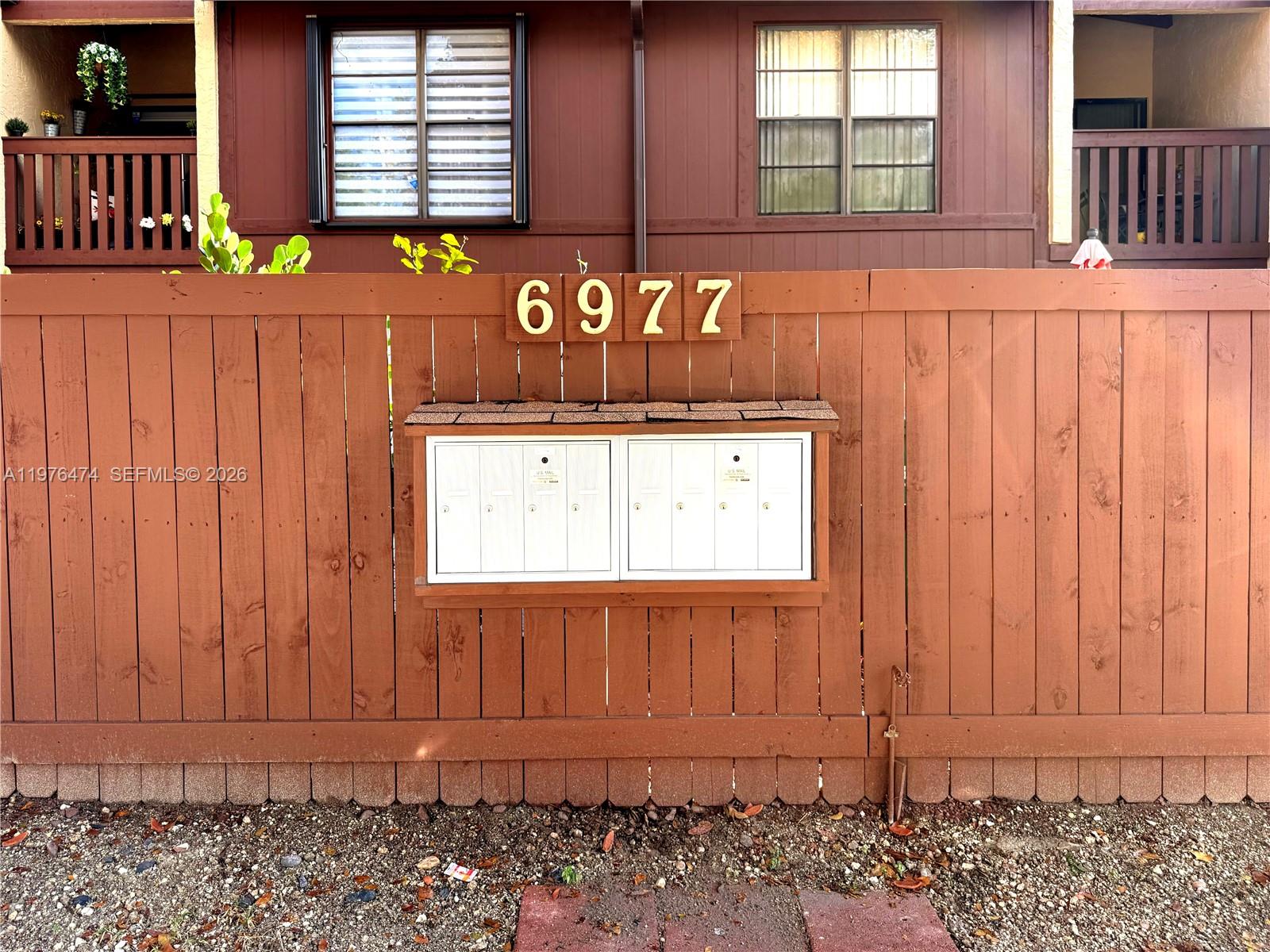 6977 Southwest 115th Place, Unit E33 Miami, FL 33173 - Photo 32 of 32 Building Mailbox View (Located Directly In Front Of Unit)