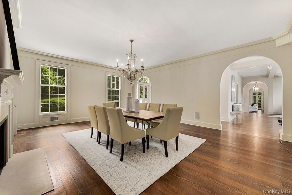 77 Oregon Road Bedford Corners, NY 10549 - Photo 11 of 27 a view of a dining room with furniture window and wooden floor