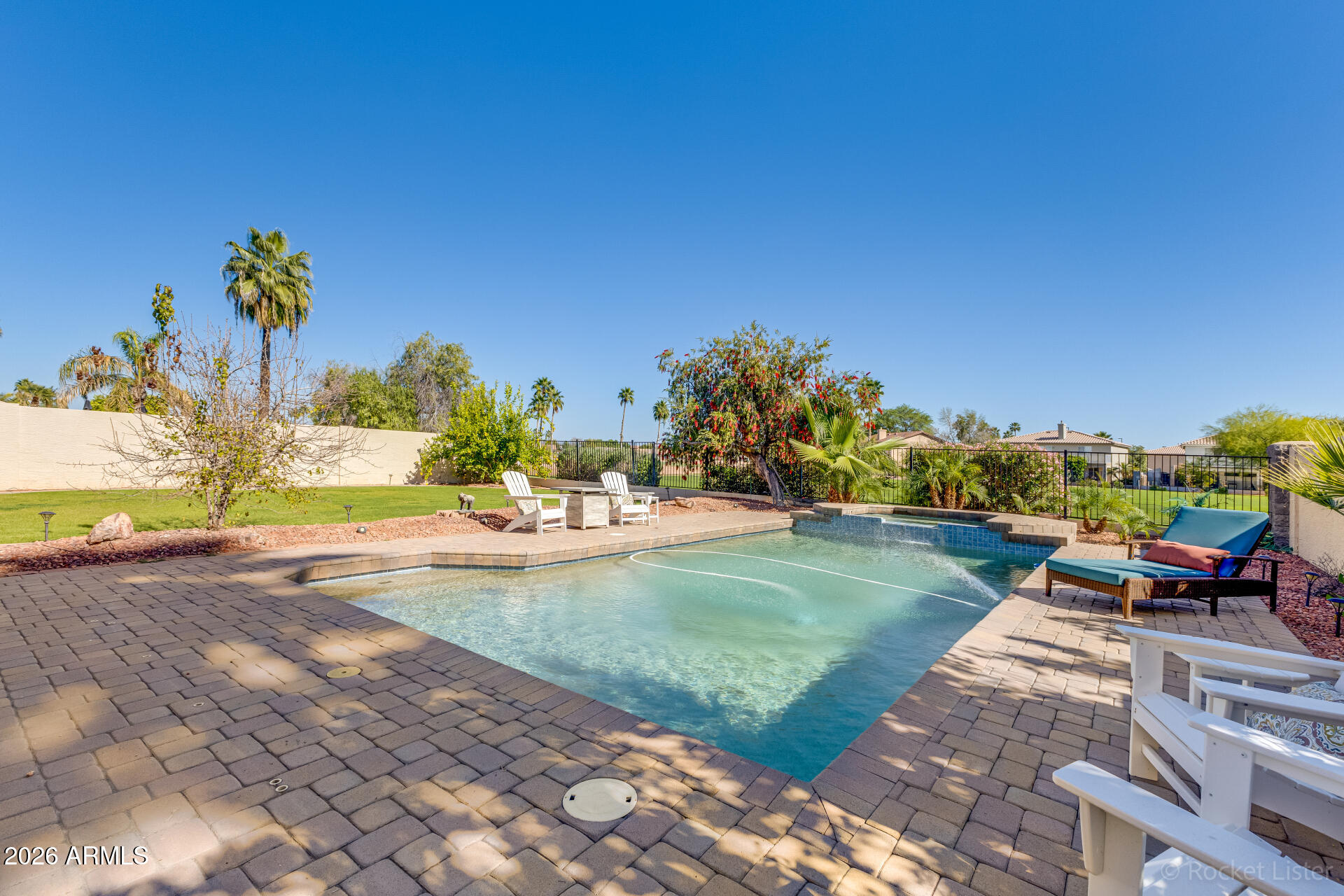 2611 East Catclaw Street Gilbert, AZ 85296 - Photo 29 of 29 a view of back yard of the house