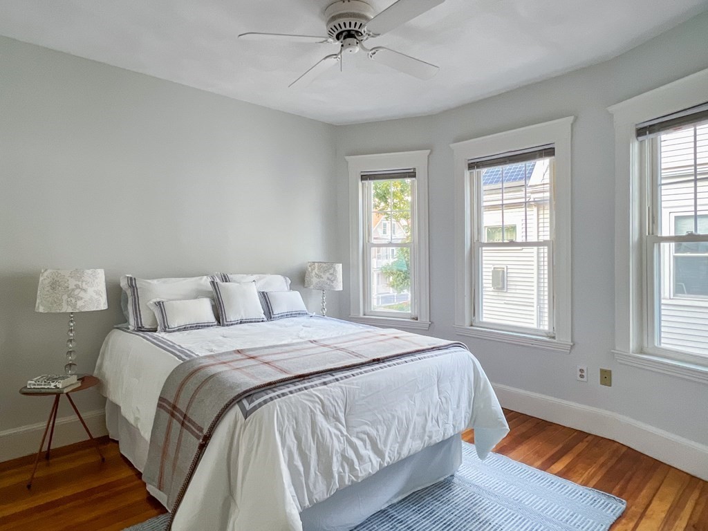 7 Gorham Road Medford, MA 02155 - Photo 16 of 42 a bedroom with a bed and a window