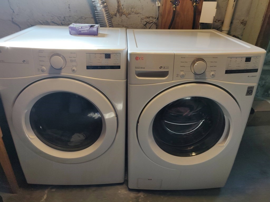 7 Gorham Road Medford, MA 02155 - Photo 36 of 42 a utility room with dryer and washer