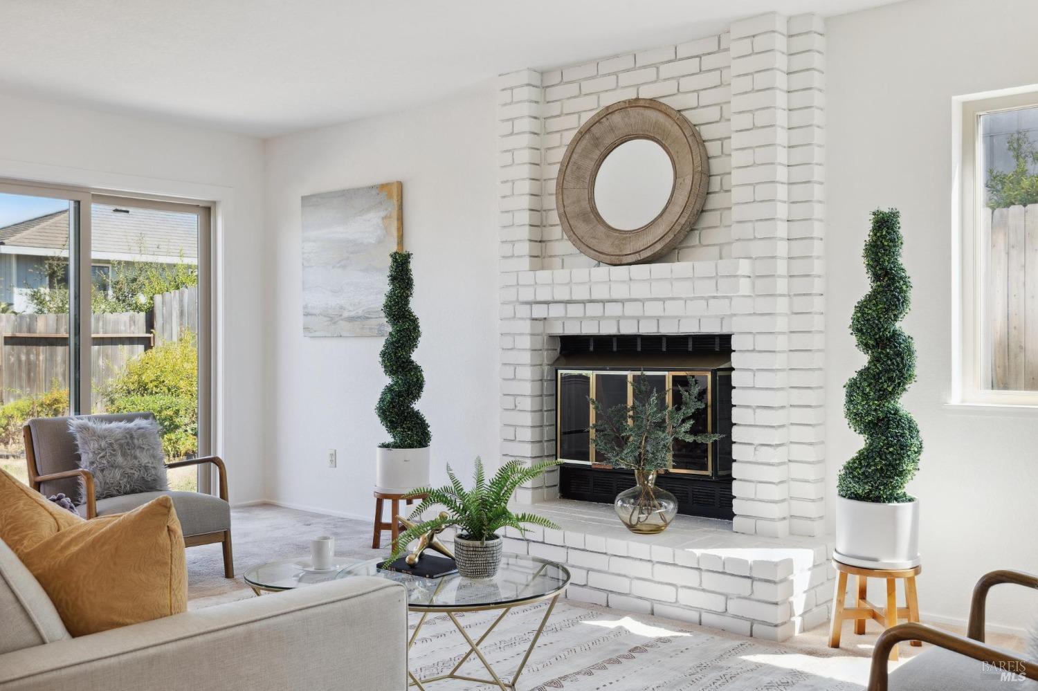 284 Preakness Lane Vallejo, CA 94591 - Photo 21 of 62 a living room with furniture and a fireplace