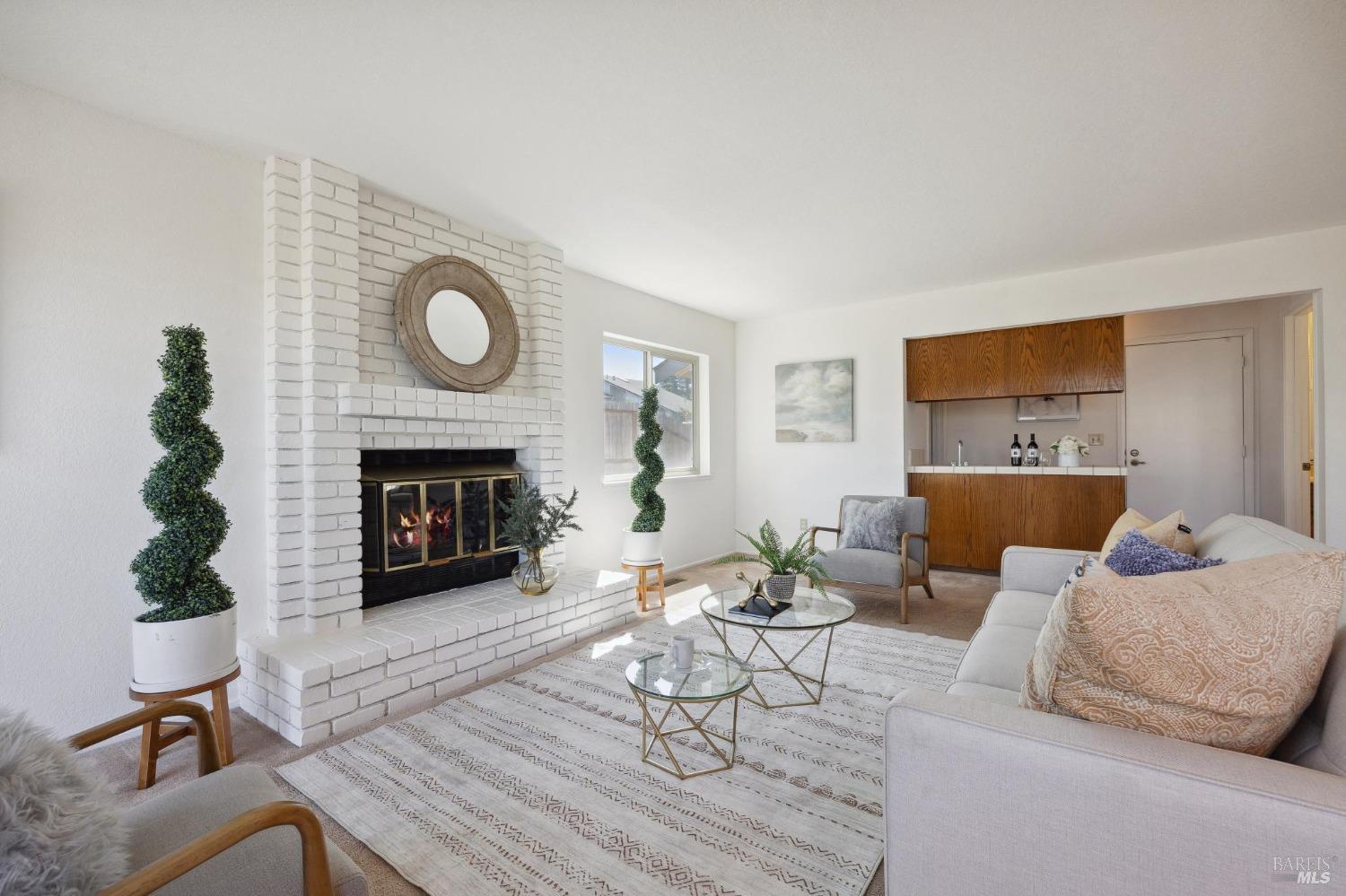 284 Preakness Lane Vallejo, CA 94591 - Photo 22 of 62 a living room with furniture and a fireplace