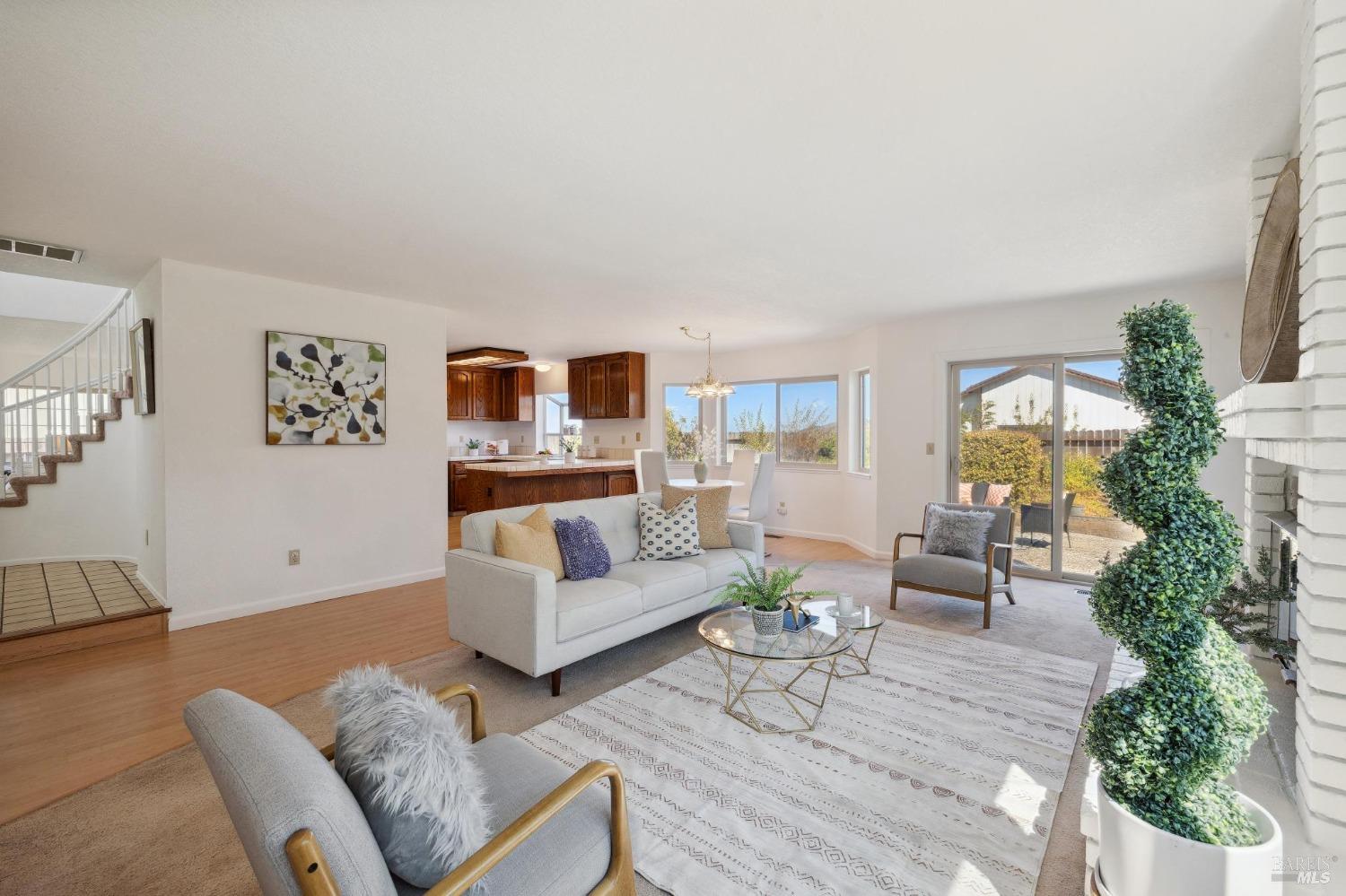 284 Preakness Lane Vallejo, CA 94591 - Photo 8 of 62 a living room with furniture and a couch