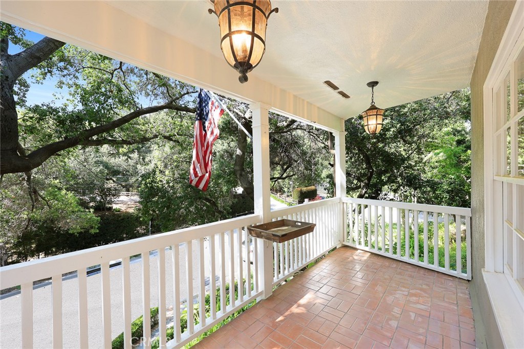 8 Hidden Valley Road Monrovia, CA 91016 - Photo 20 of 45 a view of a porch