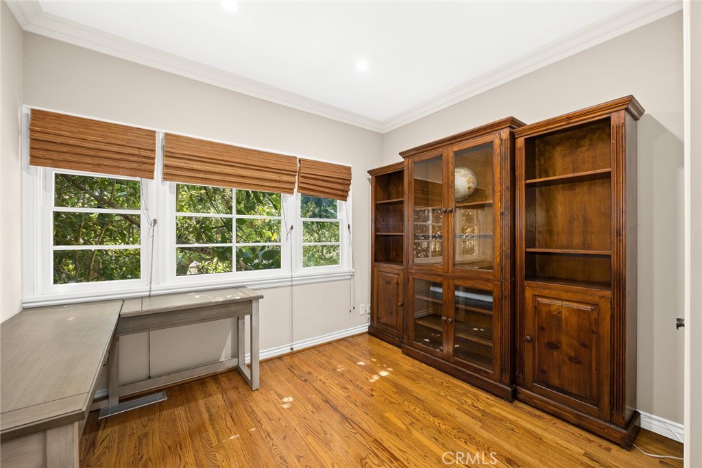 8 Hidden Valley Road Monrovia, CA 91016 - Photo 23 of 45 a view of an empty room with a window and cabinet