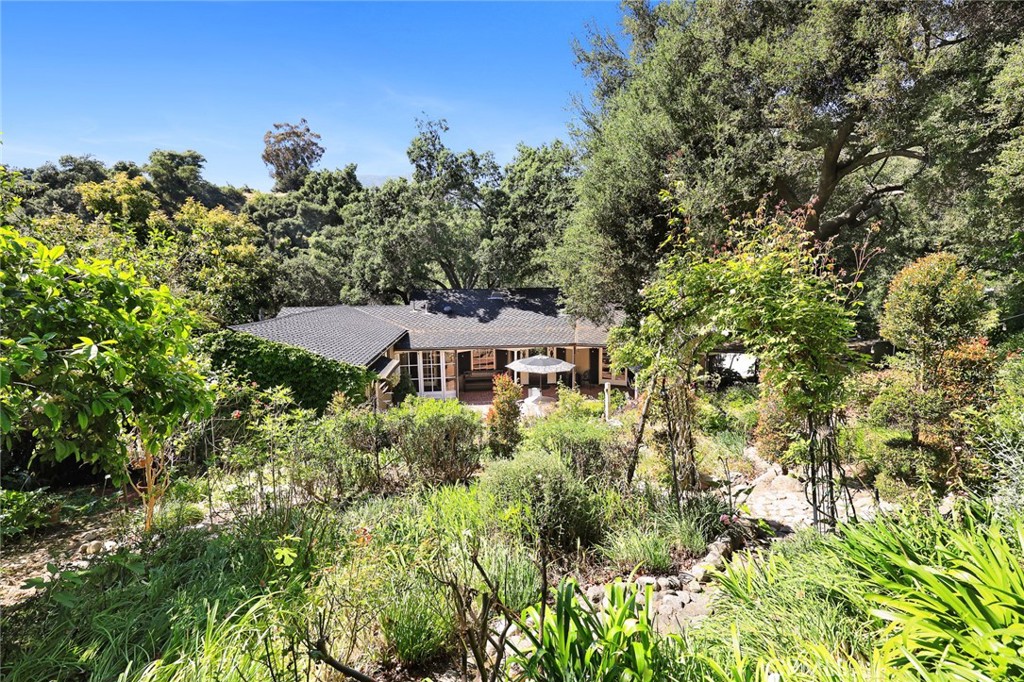 8 Hidden Valley Road Monrovia, CA 91016 - Photo 35 of 45 a view of a house with a yard