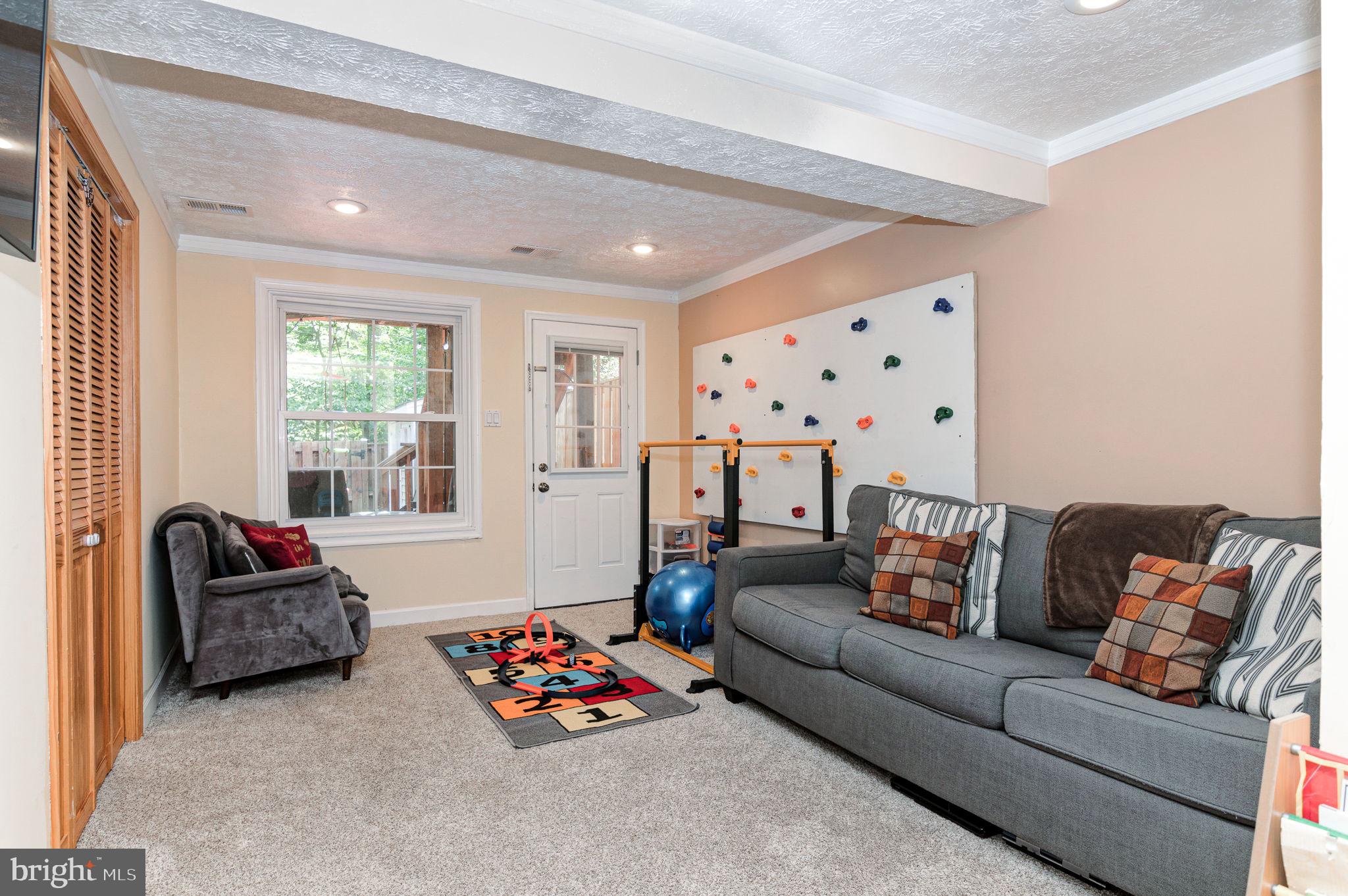 8303 Windfall Road Springfield, VA 22153 - Photo 23 of 42 Lower Level Recreation Room/Family Room