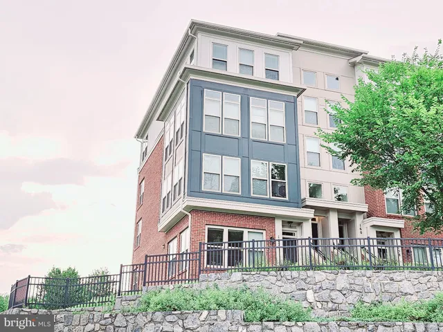 a front view of a building