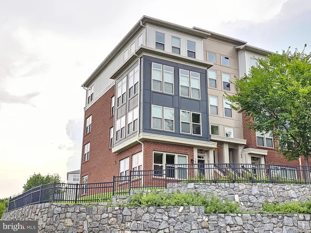 a front view of a building