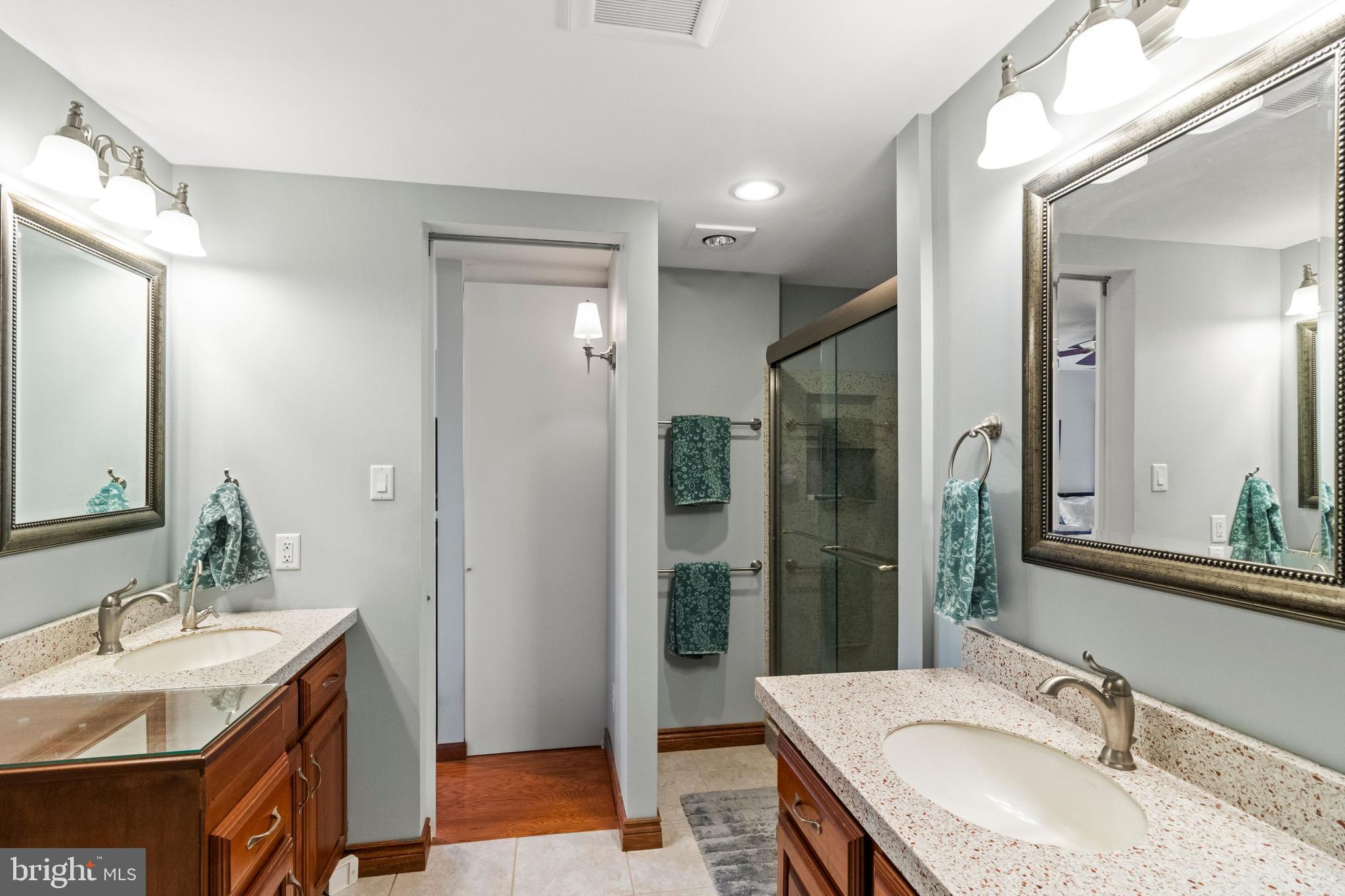393 Township Line Road Chalfont, PA 18914 - Photo 35 of 56 Primary bathroom features dual sink areas