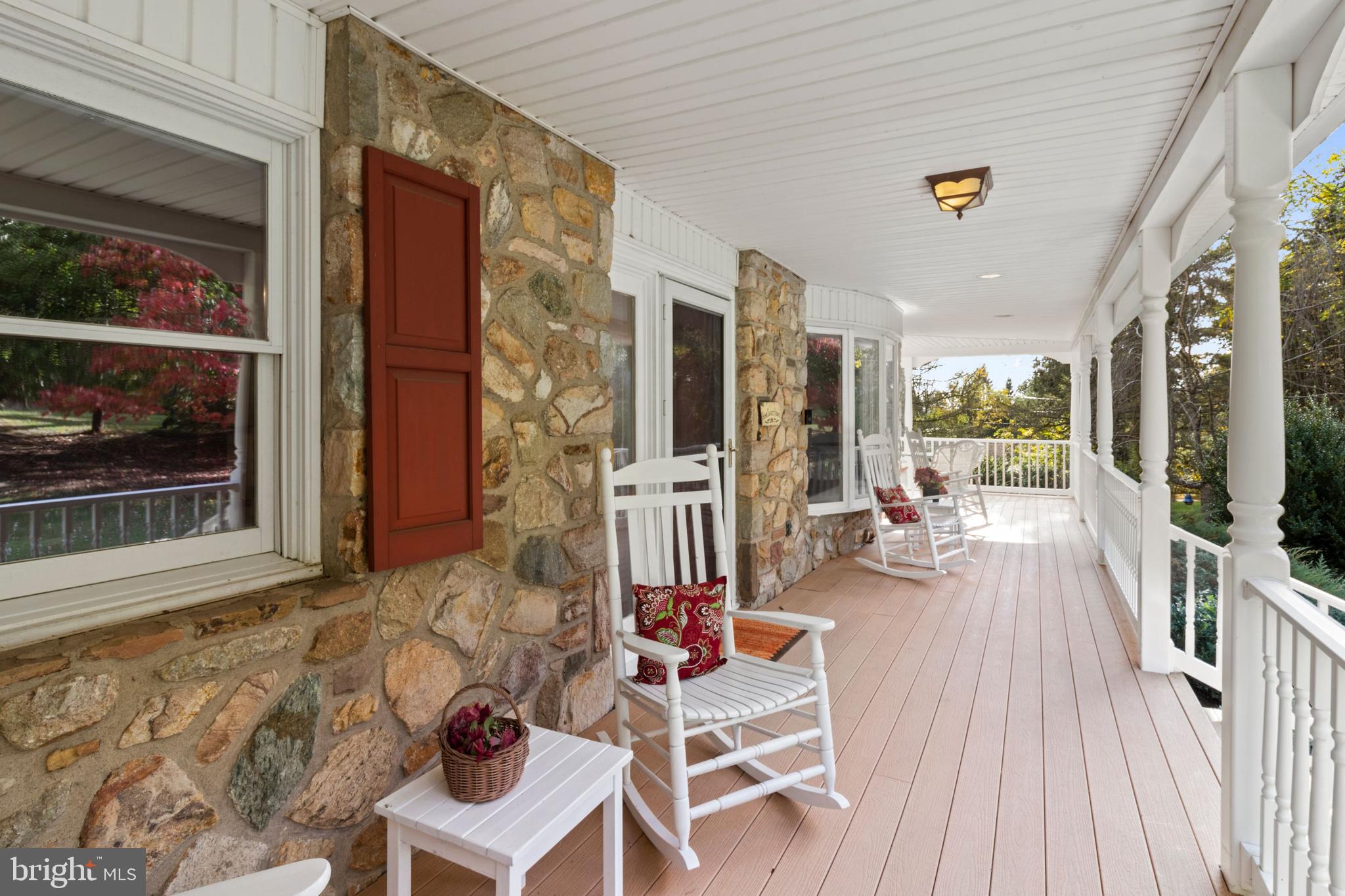 393 Township Line Road Chalfont, PA 18914 - Photo 8 of 56 Covered Wrap-Around Porch