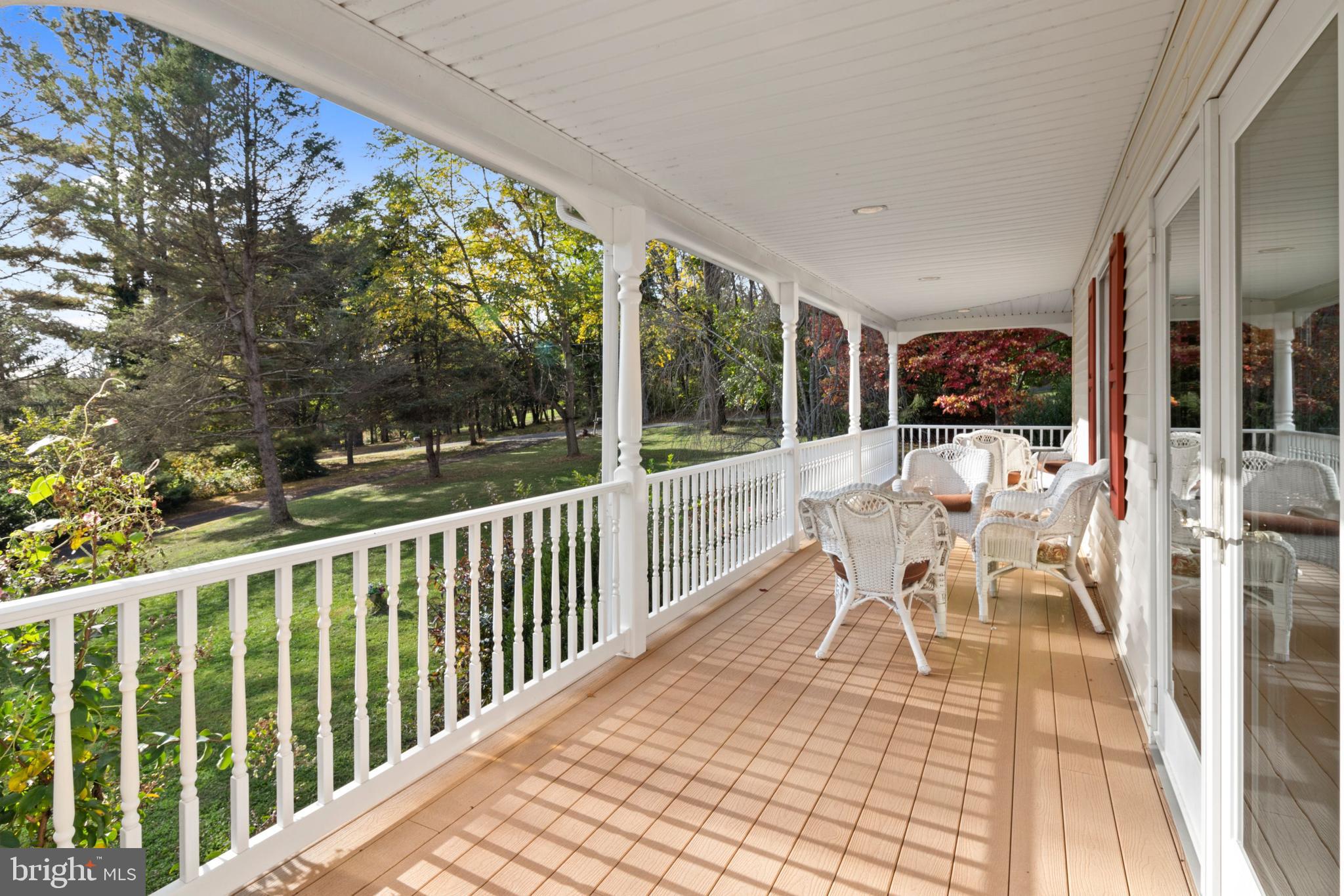 393 Township Line Road Chalfont, PA 18914 - Photo 10 of 56 Covered Wrap-Around Porch