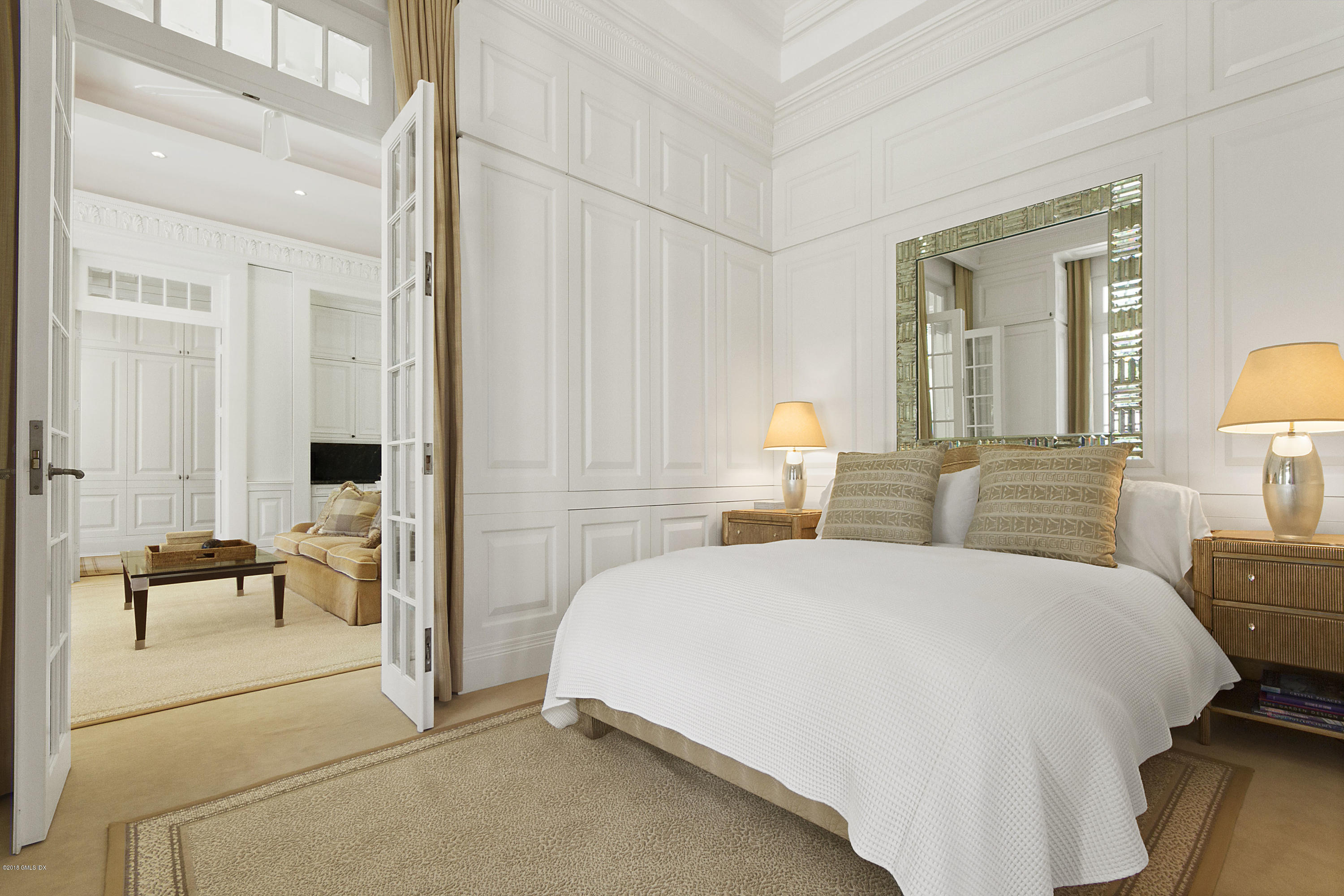 20 Andrews Farm Road Greenwich, CT 06831 - Photo 37 of 39 a bedroom with a bed and a couch