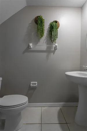 a bathroom with a toilet