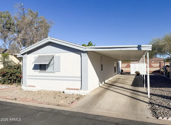 a view of a house with a outdoor space