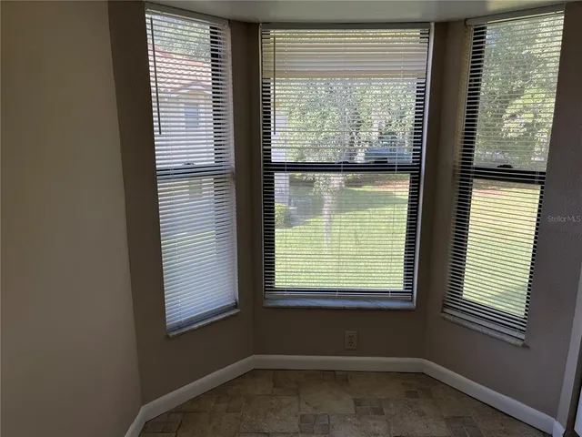 a small space with a window