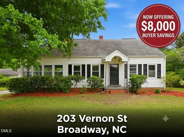 $285,000 | 203 Vernon Street, Broadway, NC 27505