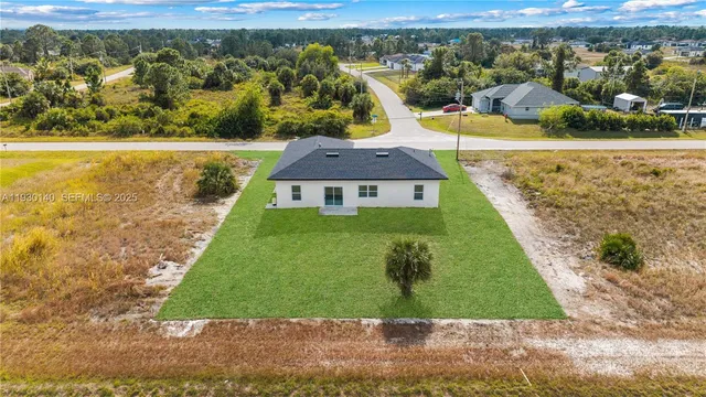 a view of an outdoor space with a lake view