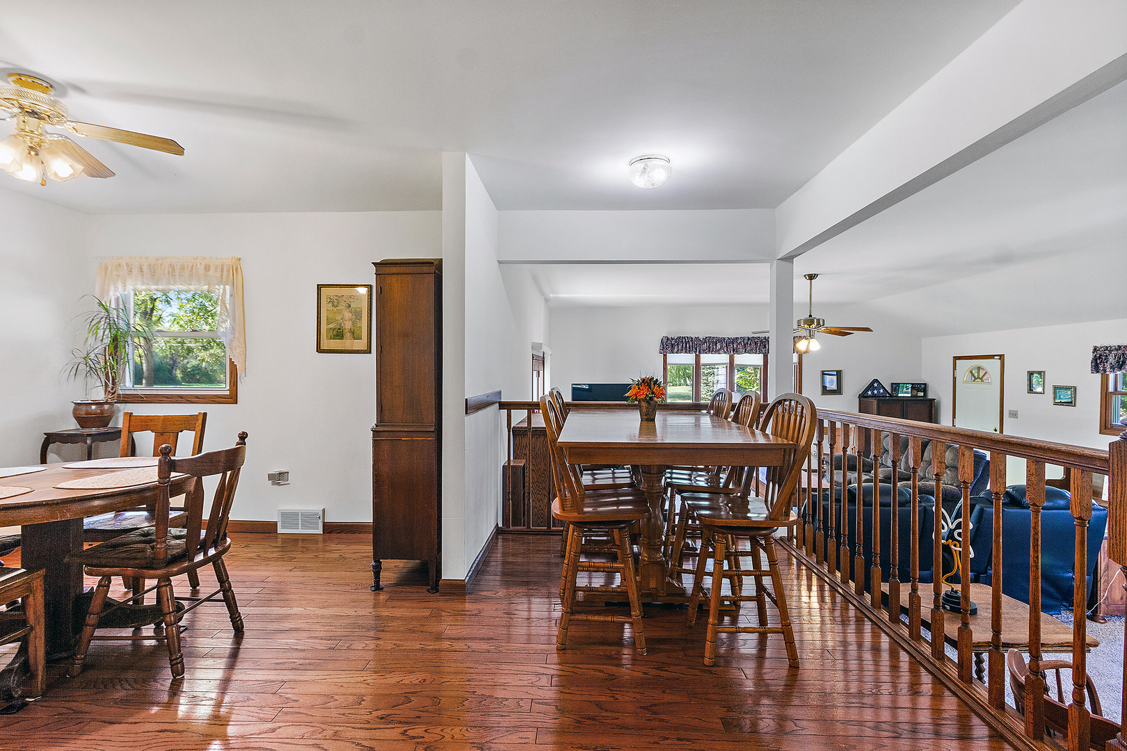 23765 South Loomis Street Crete, IL 60417 - Photo 14 of 23 a view of a dining room with furniture and wooden floor