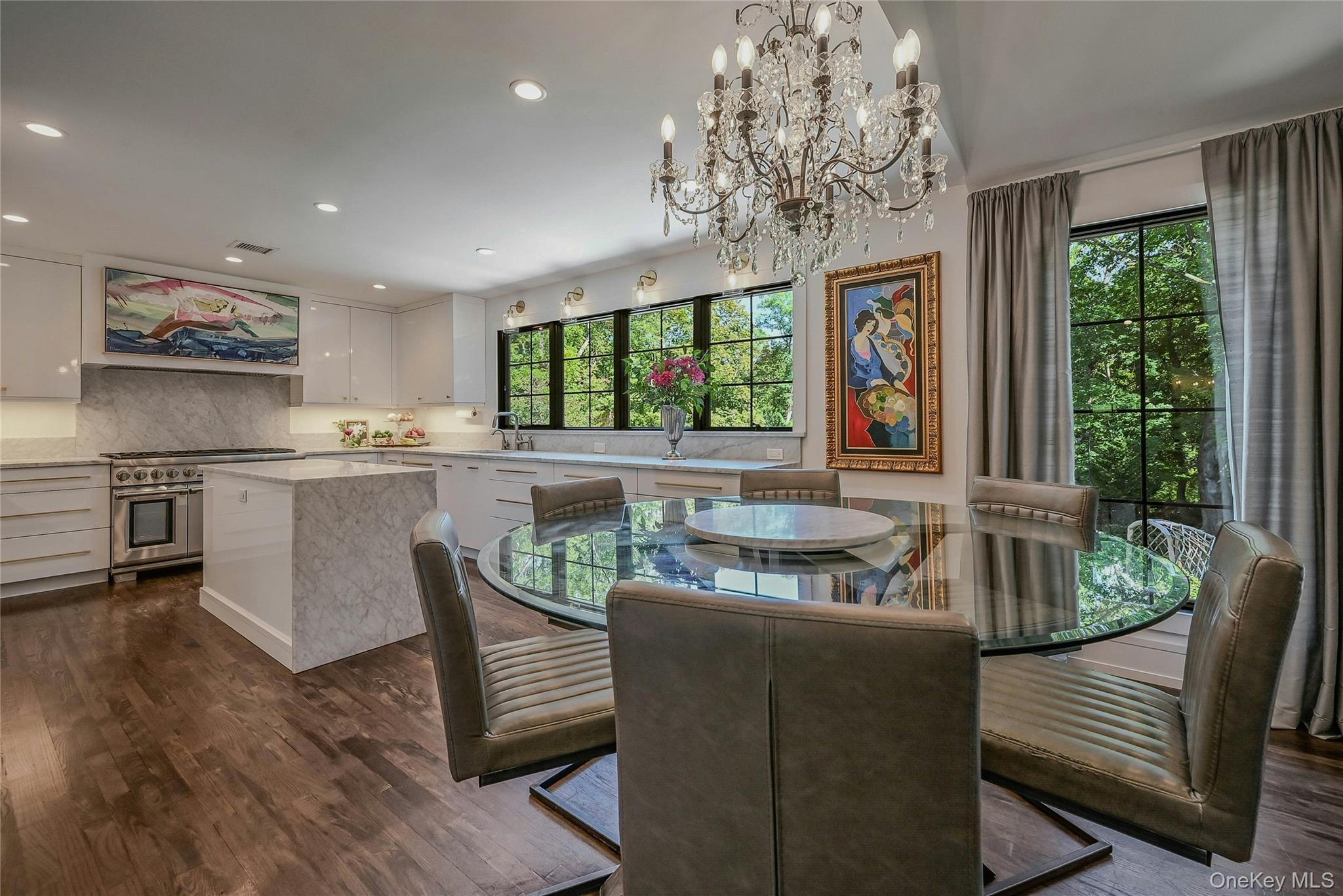 262 Huntington Bay Road Huntington Bay, NY 11743 - Photo 8 of 39 a living room with furniture and a large window
