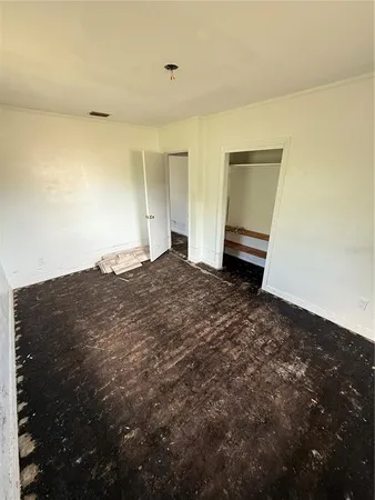 a view of empty room