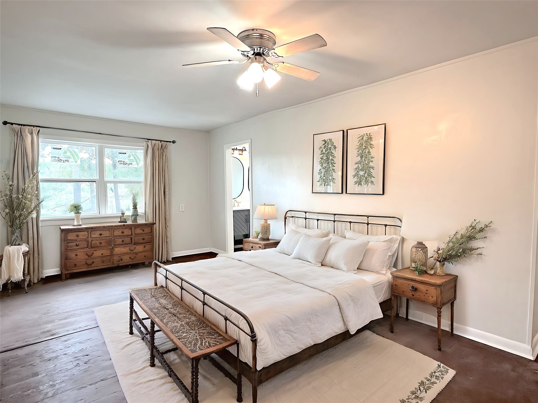 24254 Jane Avenue Porter, TX 77365 - Photo 11 of 26 a bedroom with a bed and a couch