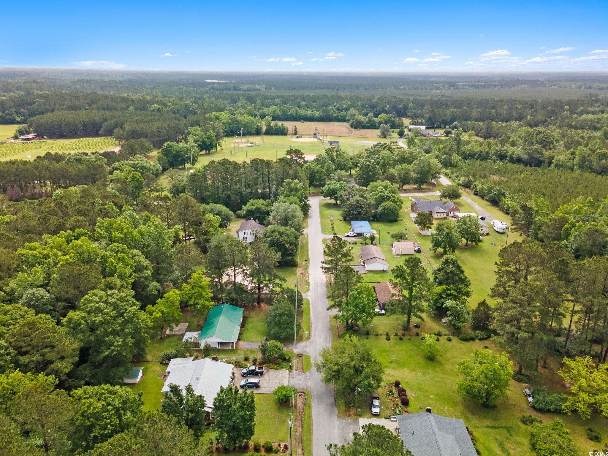 96 Middleton Road Andrews, SC 29510 - Photo 38 of 40 Aerial view of a heavily wooded area