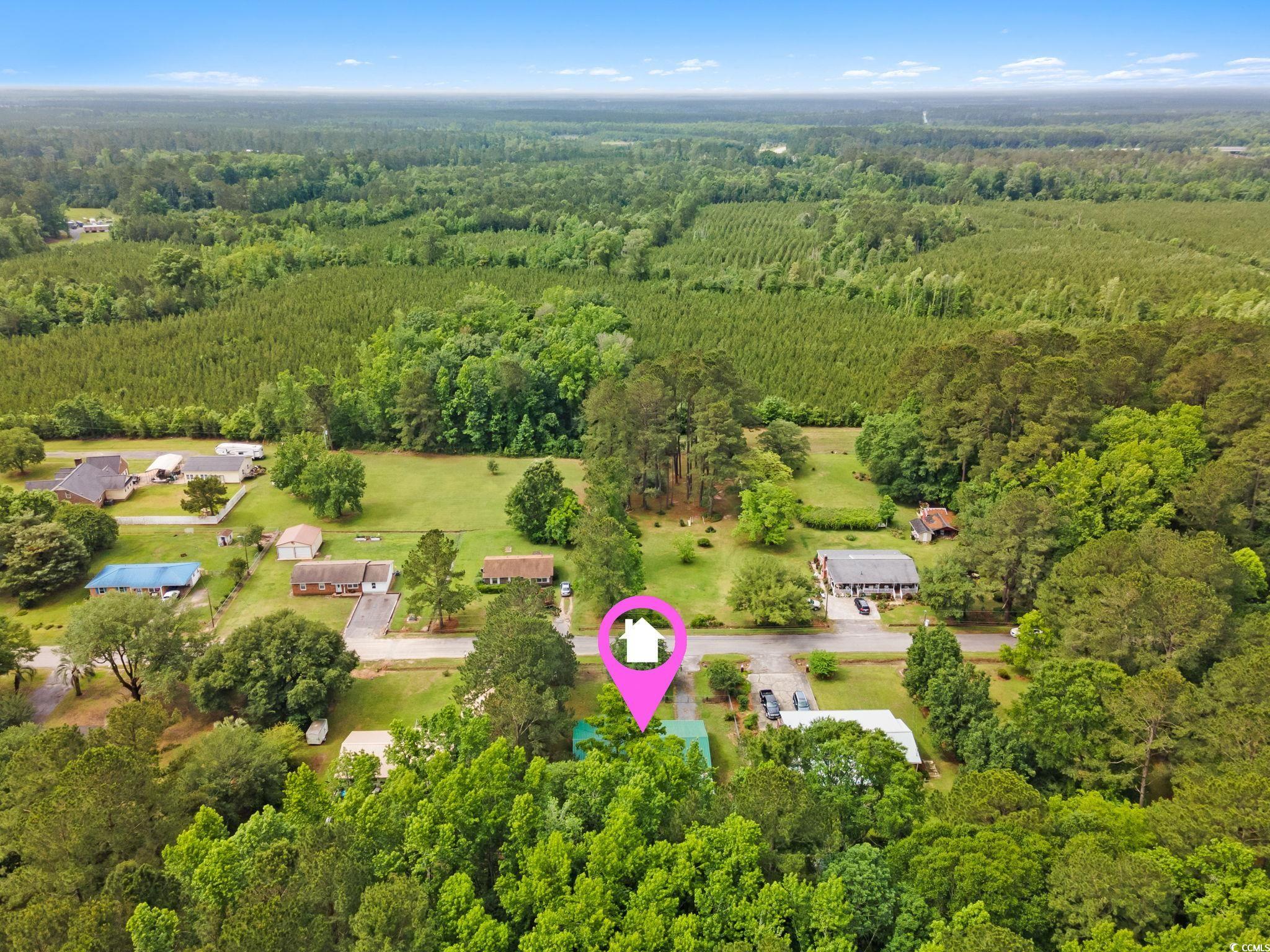 96 Middleton Road Andrews, SC 29510 - Photo 8 of 40 Aerial overview of property's location featuring a