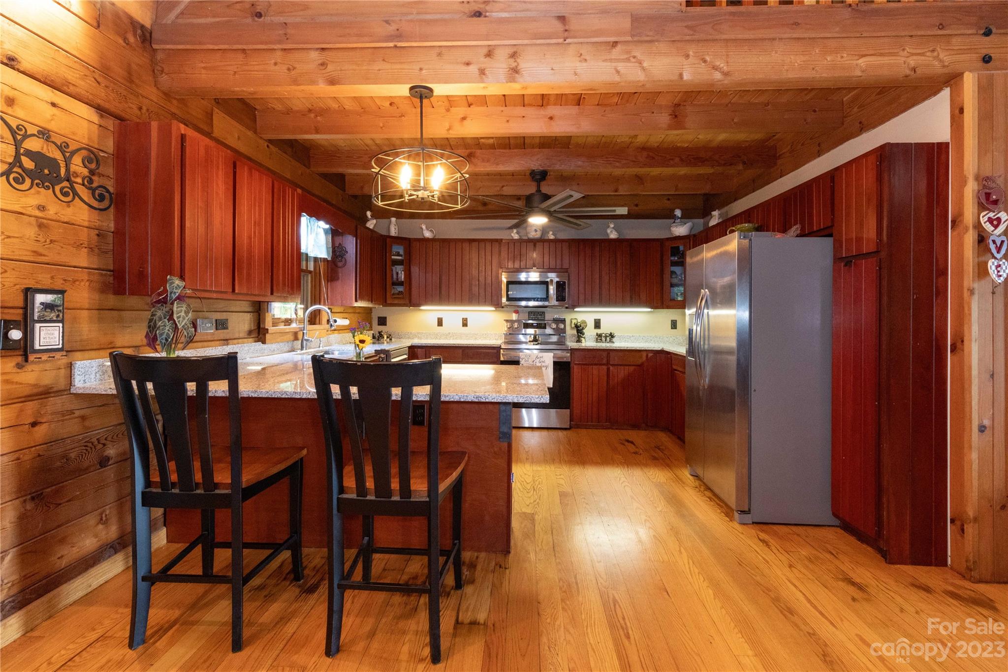 752 Upper Glady Fork Road Candler, NC 28715 - Photo 14 of 38 a view of a dining room with furniture
