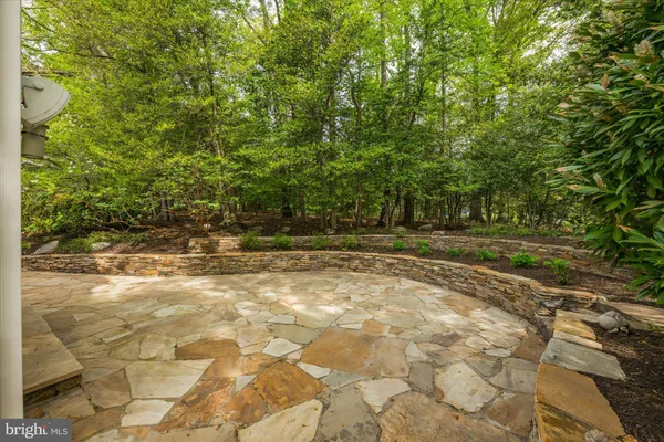 a view of backyard with outdoor space