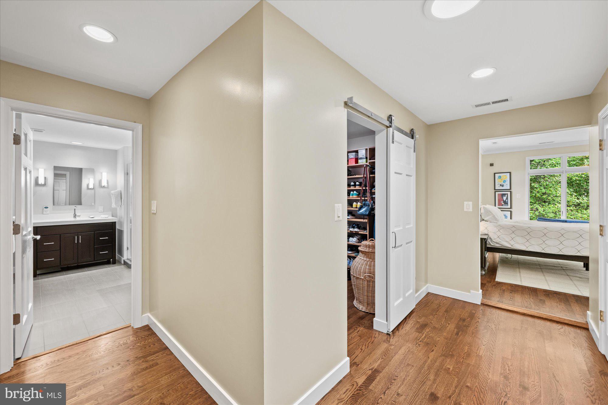 7908 Foxhound Road McLean, VA 22102 - Photo 31 of 48 a view of livingroom with furniture and wooden floor