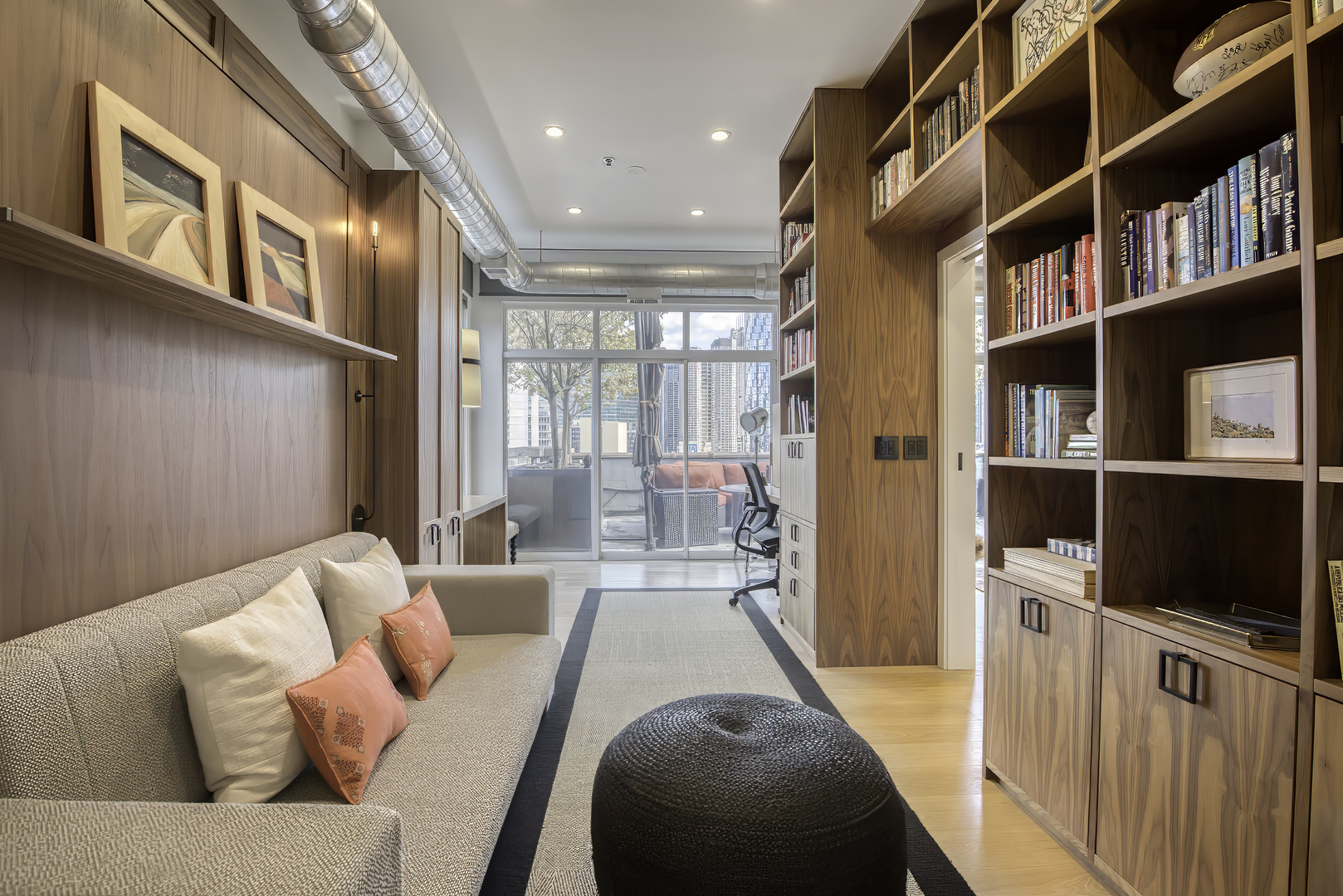 910 West Madison Street, Unit 904E Chicago, IL 60607 - Photo 38 of 56 a living room with furniture