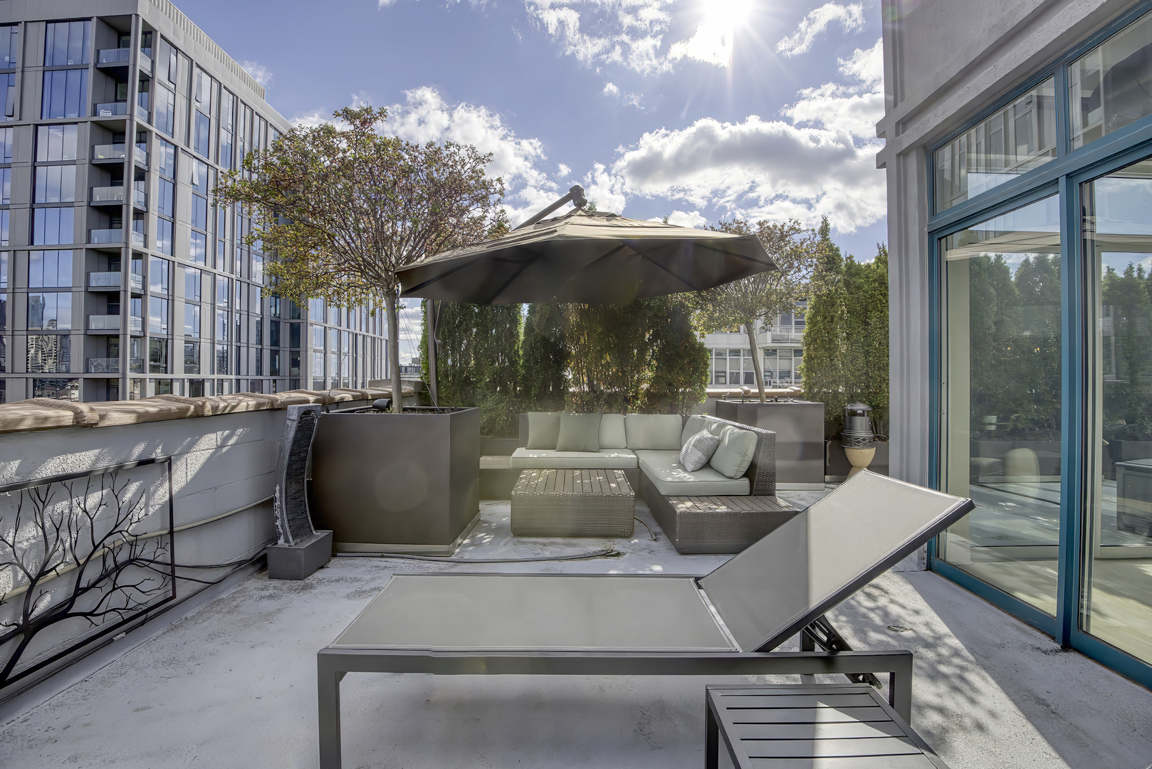 910 West Madison Street, Unit 904E Chicago, IL 60607 - Photo 48 of 56 a view of outdoor space yard and patio