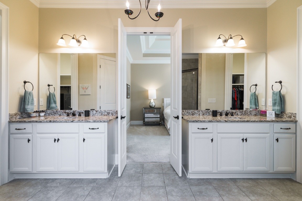 192 Barlow Drive Franklin, TN 37064 - Photo 17 of 36 a spacious bathroom with a double vanity sink double and mirror