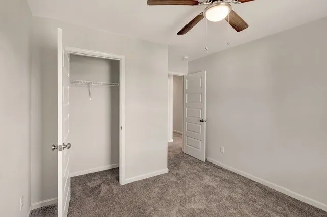 an empty room with a empty space