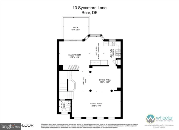$454,900 | 13 Sycamore Lane, Bear, DE 19701
