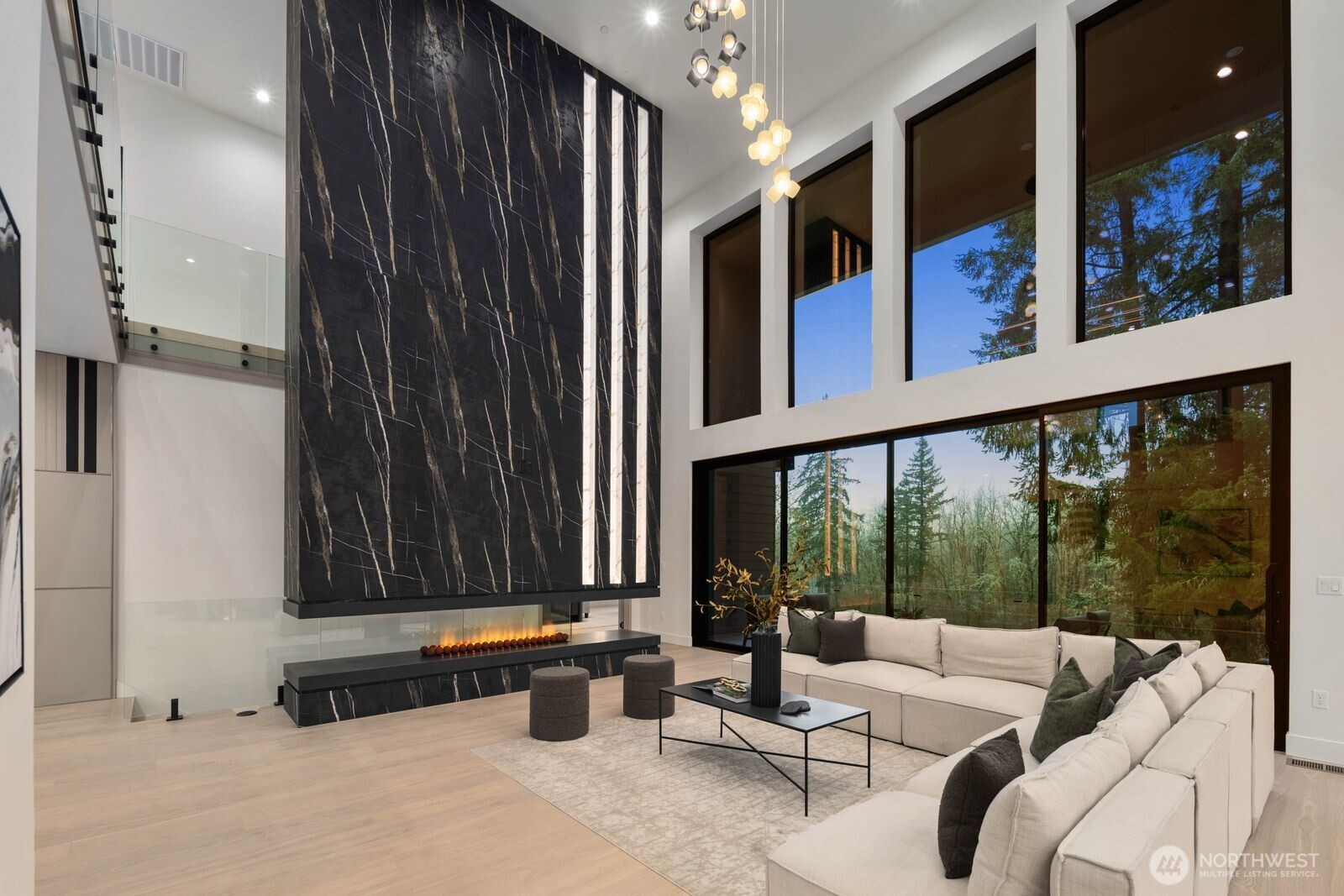4599 Northwest 71st Avenue Camas, WA 98607 - Photo 12 of 40 a living room with furniture and a large window