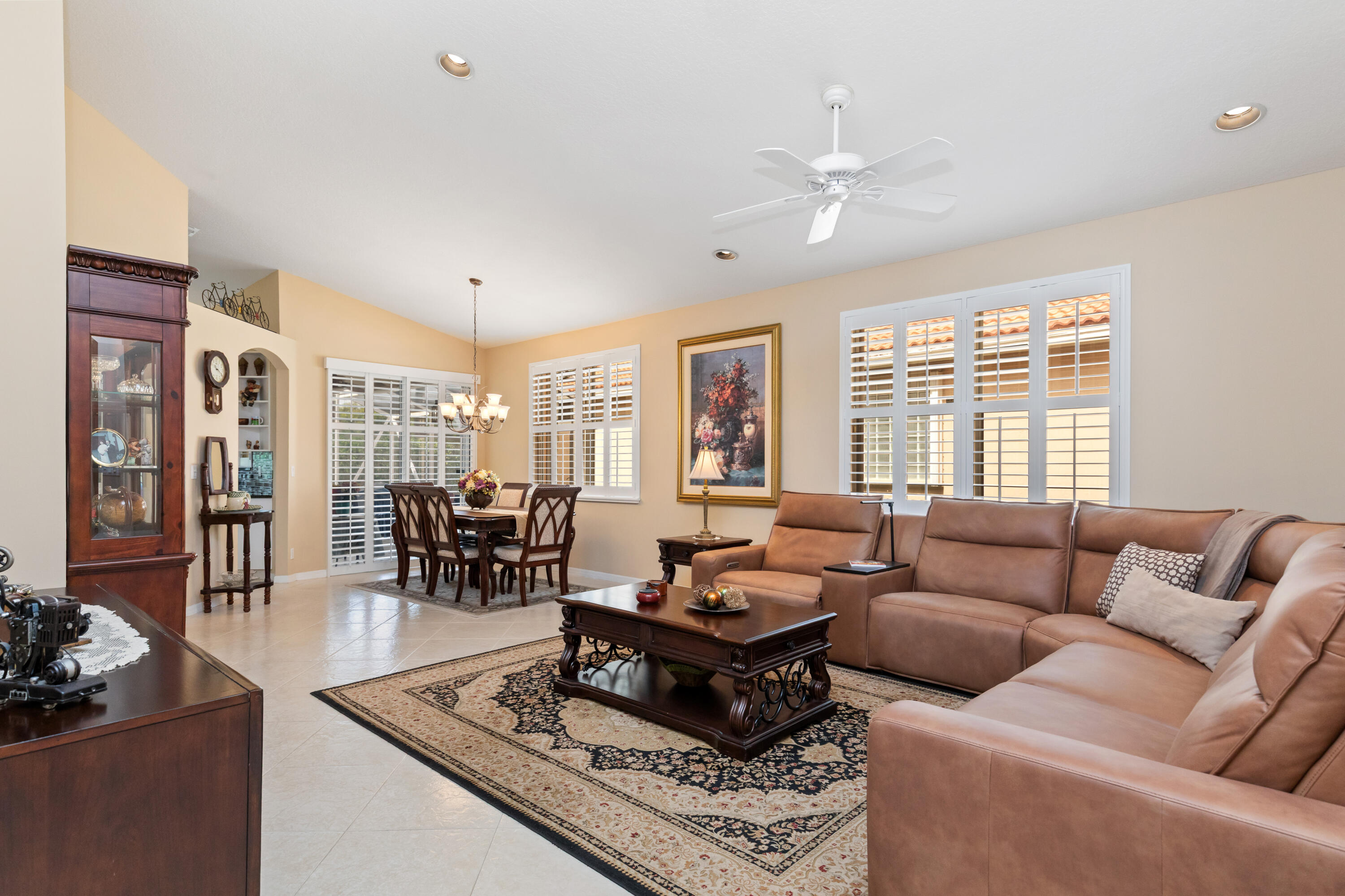 6698 Vía Roma Delray Beach, FL 33446 - Photo 1 of 50 a living room with furniture and a large window