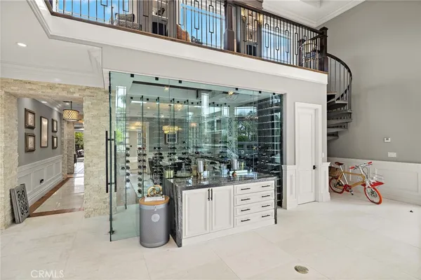 a bathroom with sink shower and a mirror