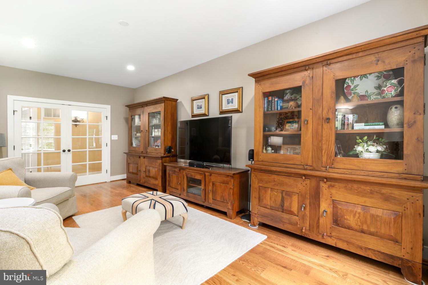 18411 Blue Ridge Mountain Road Bluemont, VA 20135 - Photo 20 of 53 View 2 with French Doors to hallway