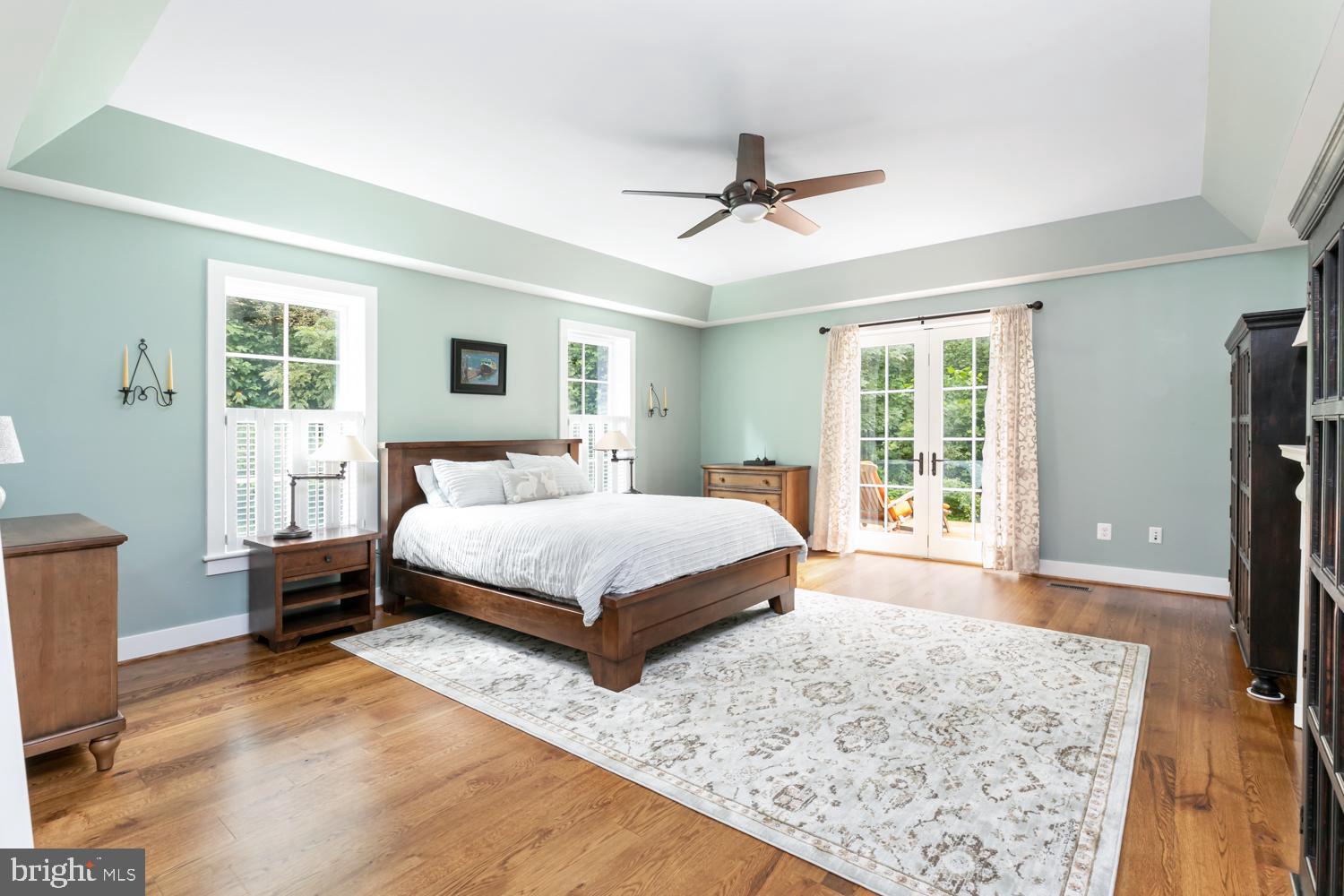 18411 Blue Ridge Mountain Road Bluemont, VA 20135 - Photo 21 of 53 Mstr Bdrm w/access to personal deck