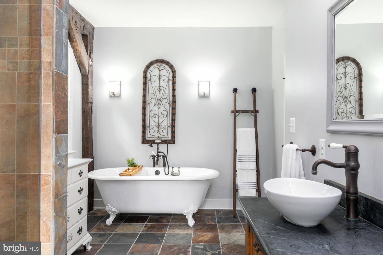 18411 Blue Ridge Mountain Road Bluemont, VA 20135 - Photo 25 of 53 View 3 - Beautiful Claw Foot Tub