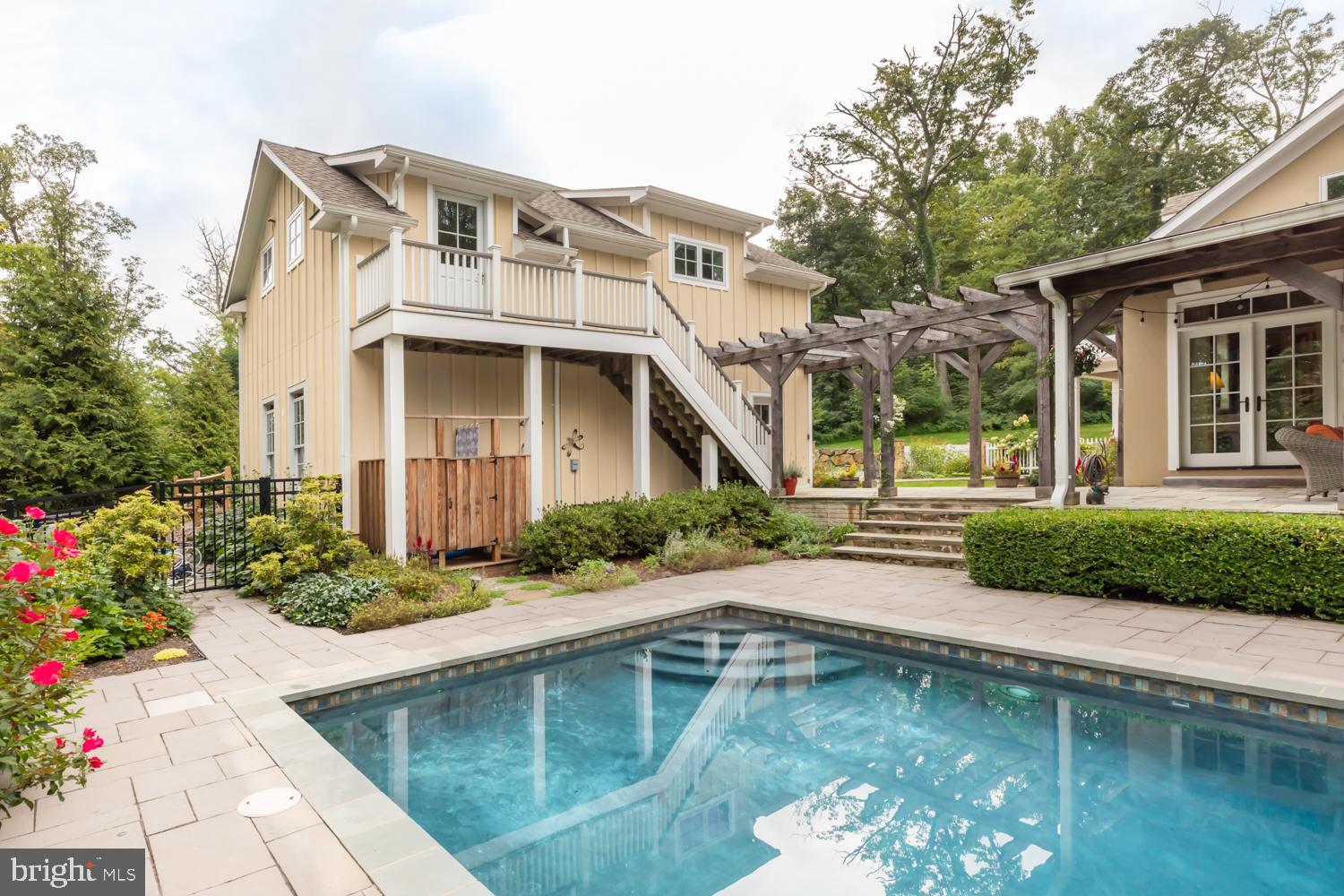 18411 Blue Ridge Mountain Road Bluemont, VA 20135 - Photo 45 of 53 View of Carriage House and swimming pool
