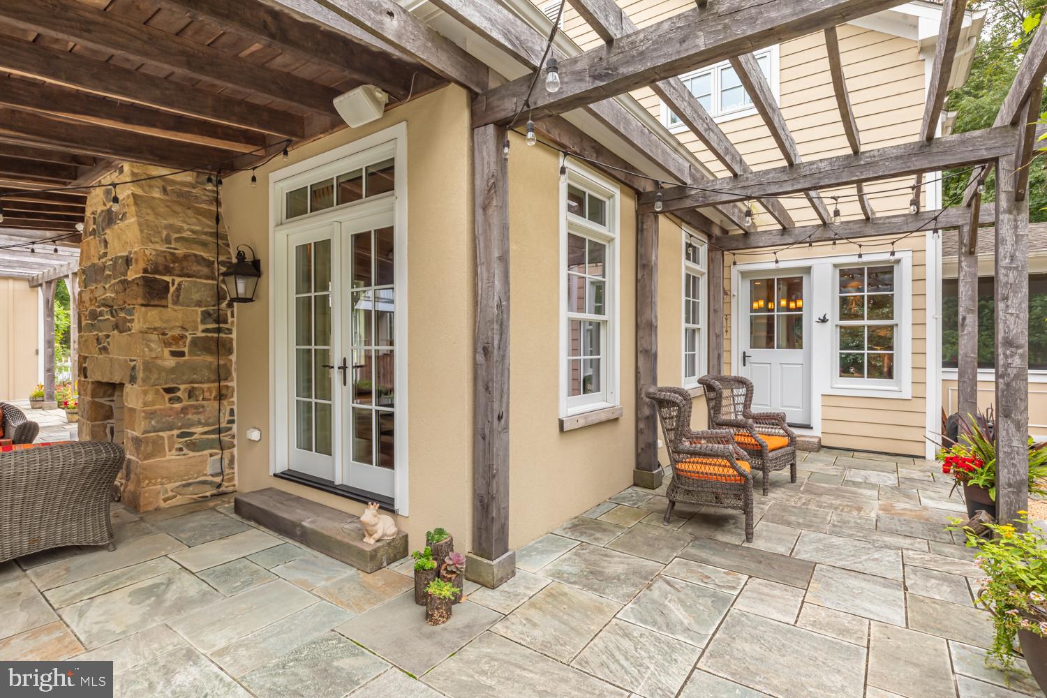 18411 Blue Ridge Mountain Road Bluemont, VA 20135 - Photo 48 of 53 Stone Patio w/access to Family Rm & Kitchen