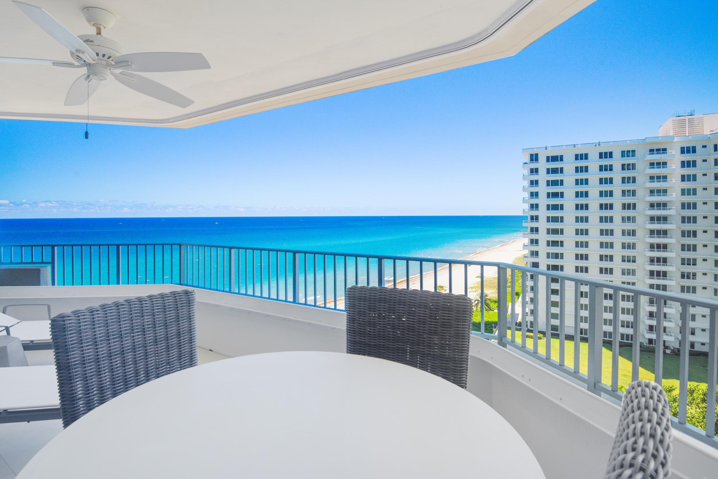550 South Ocean Boulevard, Unit 1204 Boca Raton, FL 33432 - Photo 8 of 50 View from balcony