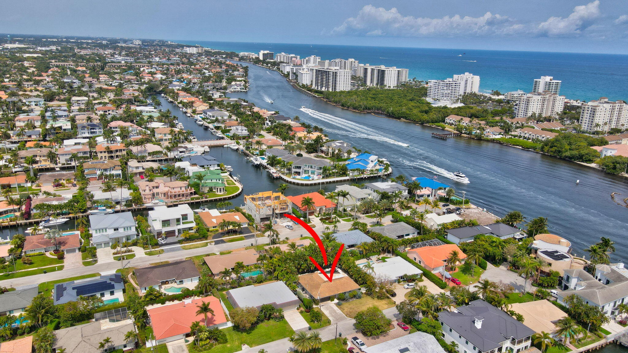 855 Berkley Street Boca Raton, FL 33487 - Photo 33 of 34 an aerial view of a city