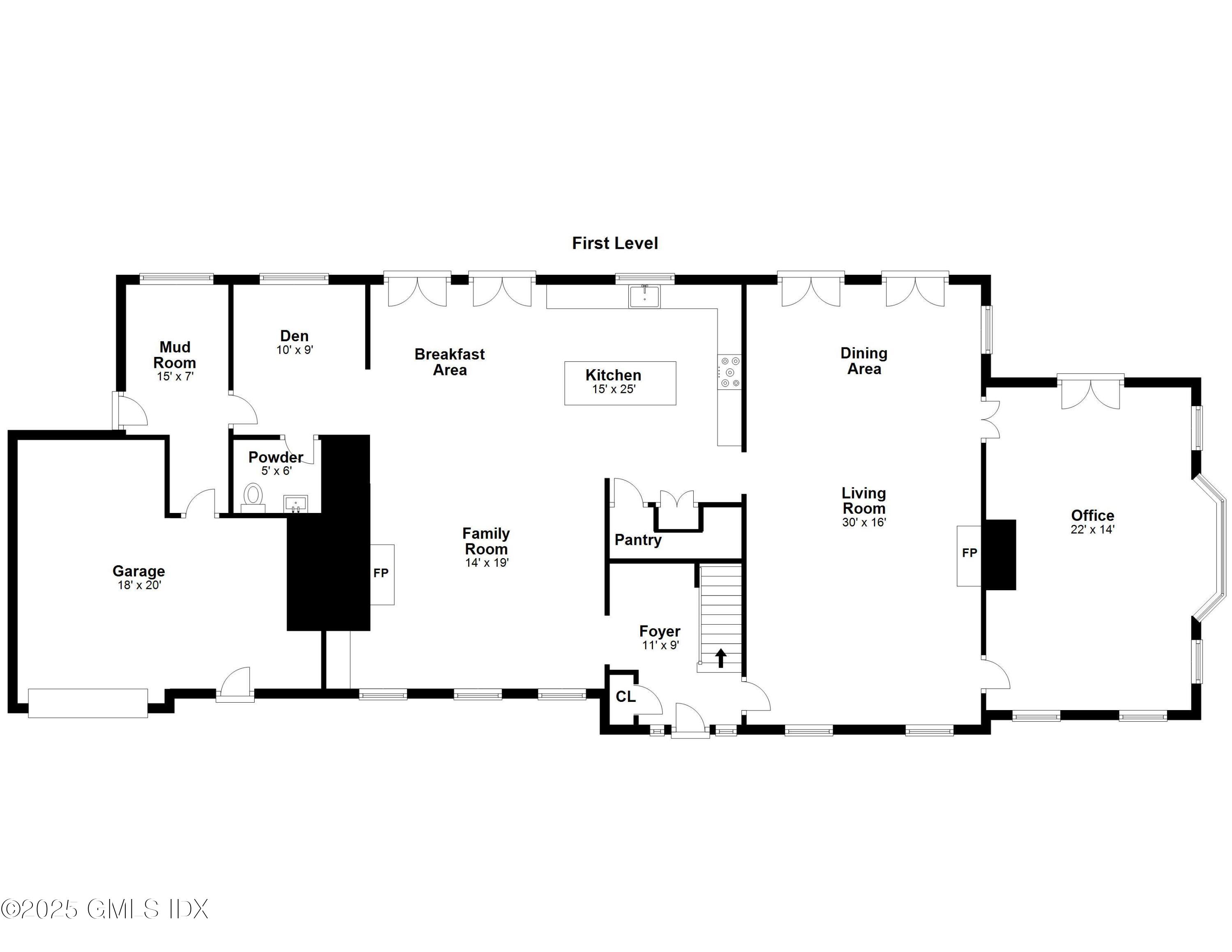 3 Cat Rock Road Cos Cob, CT 06807 - Photo 48 of 49 a picture of a floor plan