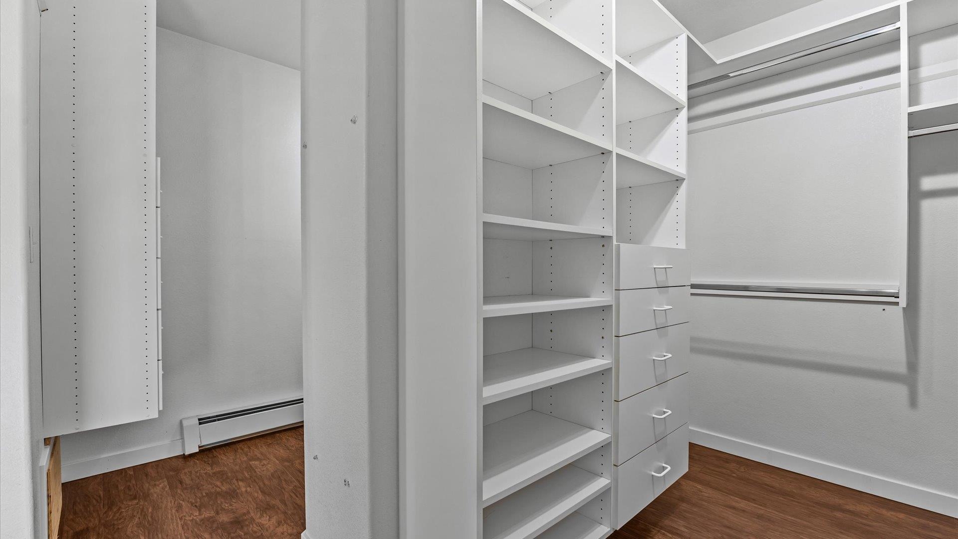 2737 Six Lazy K Road Silt, CO 81652 - Photo 25 of 42 a view of an empty walk in closet